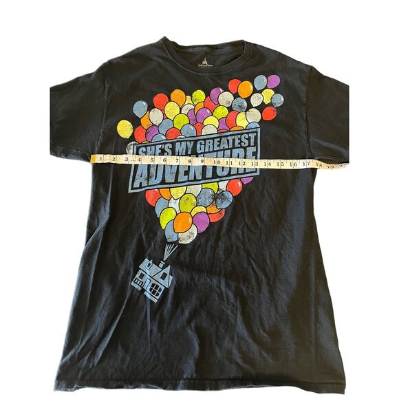 Disney Parks Pixar Up Shirt She's my greatest adventure Adult size medium - Picture 5 of 5